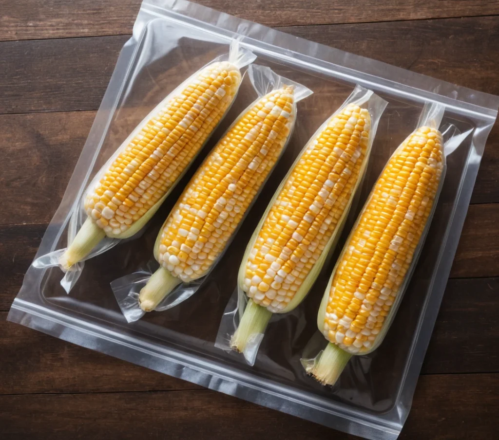 Vacuum Sealing For corn