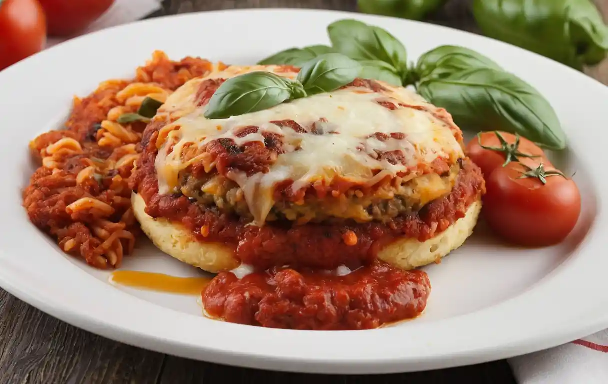 Italian Patty Parmigiana