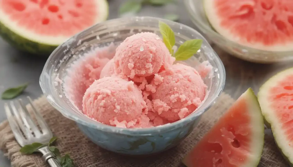 Watermelon Sherbet Recipe