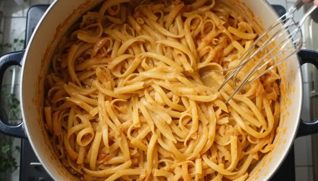One-Pot Pasta Cooking