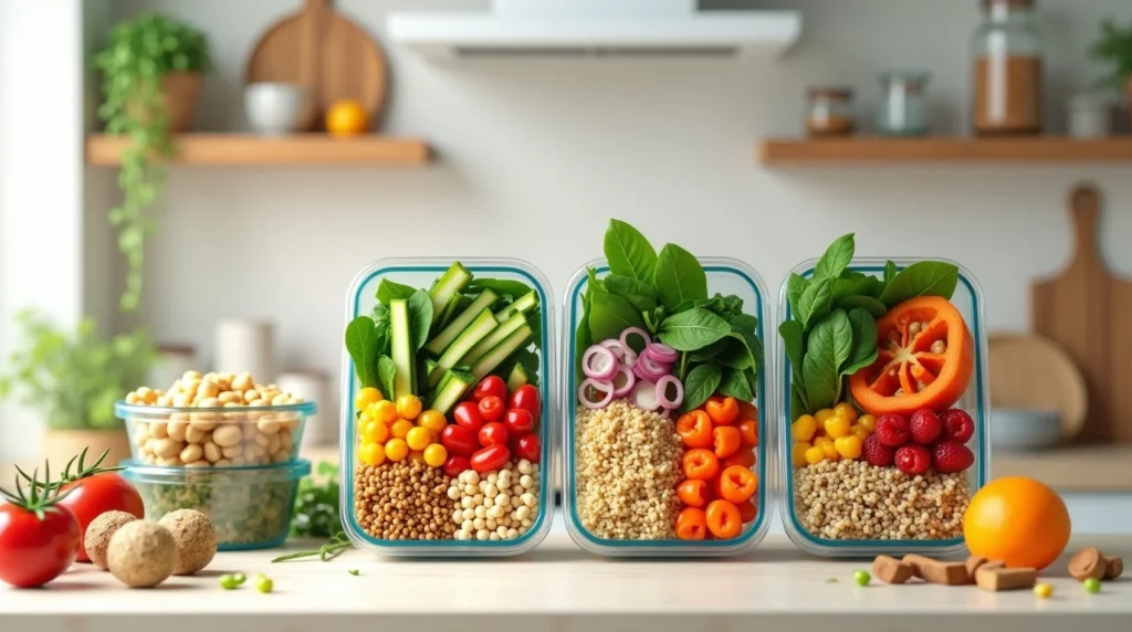 The Best Meal Prep Lunch Boxes for Fresh, Nutritious Meals 3 ingredients in this Green Food Lunch Box